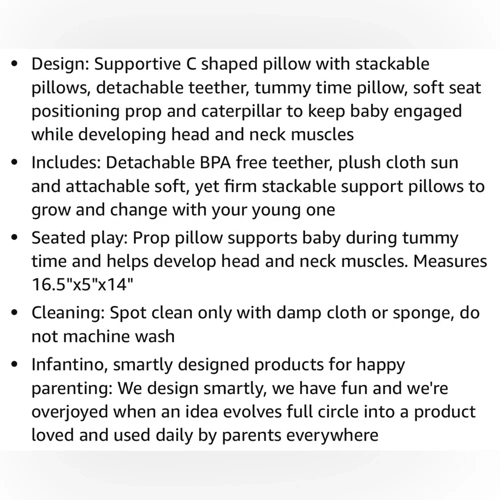 Colorful Infantino Caterpillar Baby Seat - Picture 6 of 6